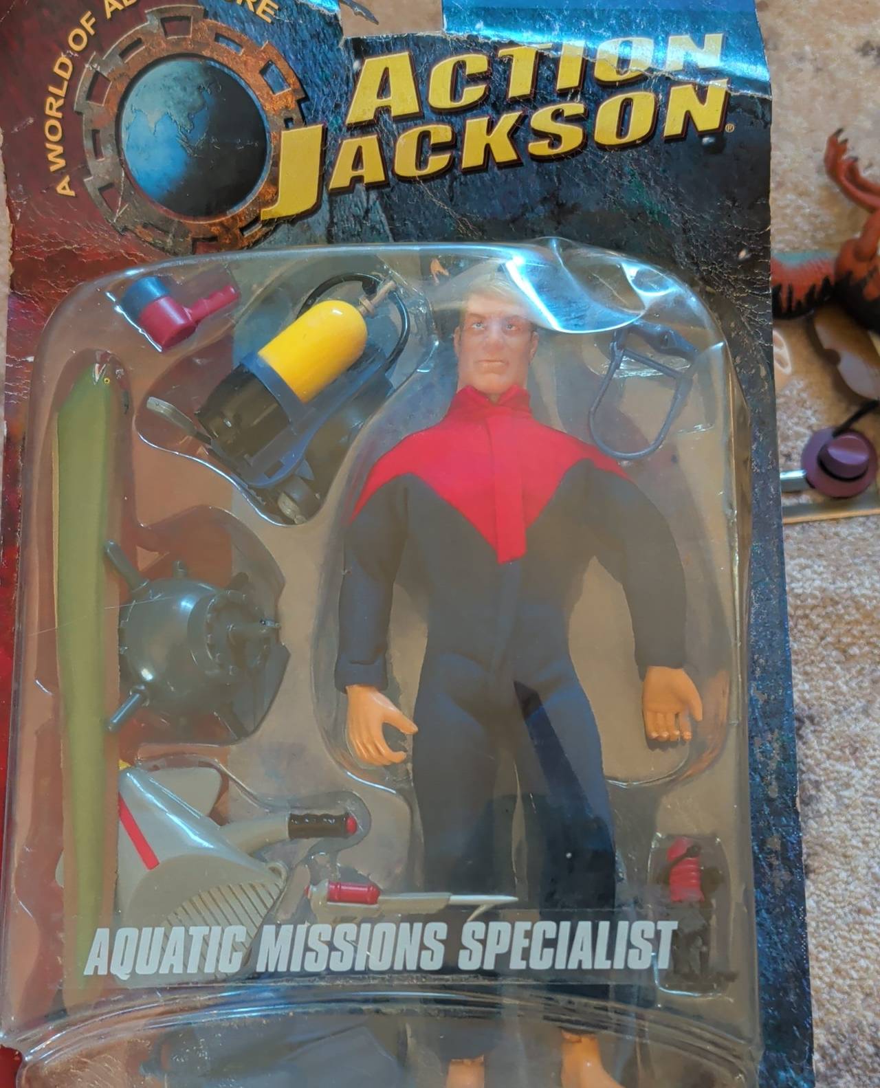 Mego Action Jackson Aquatic Missions Specialist 8" Action Figure