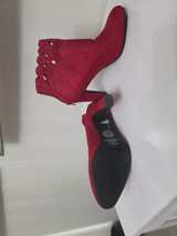 Brinley Co. Women's Laser Cut Scalloped Ankle Bootie - Image 1