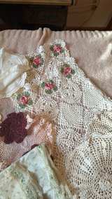 Vintage Lace Doilies and Linens Lot - Image 3
