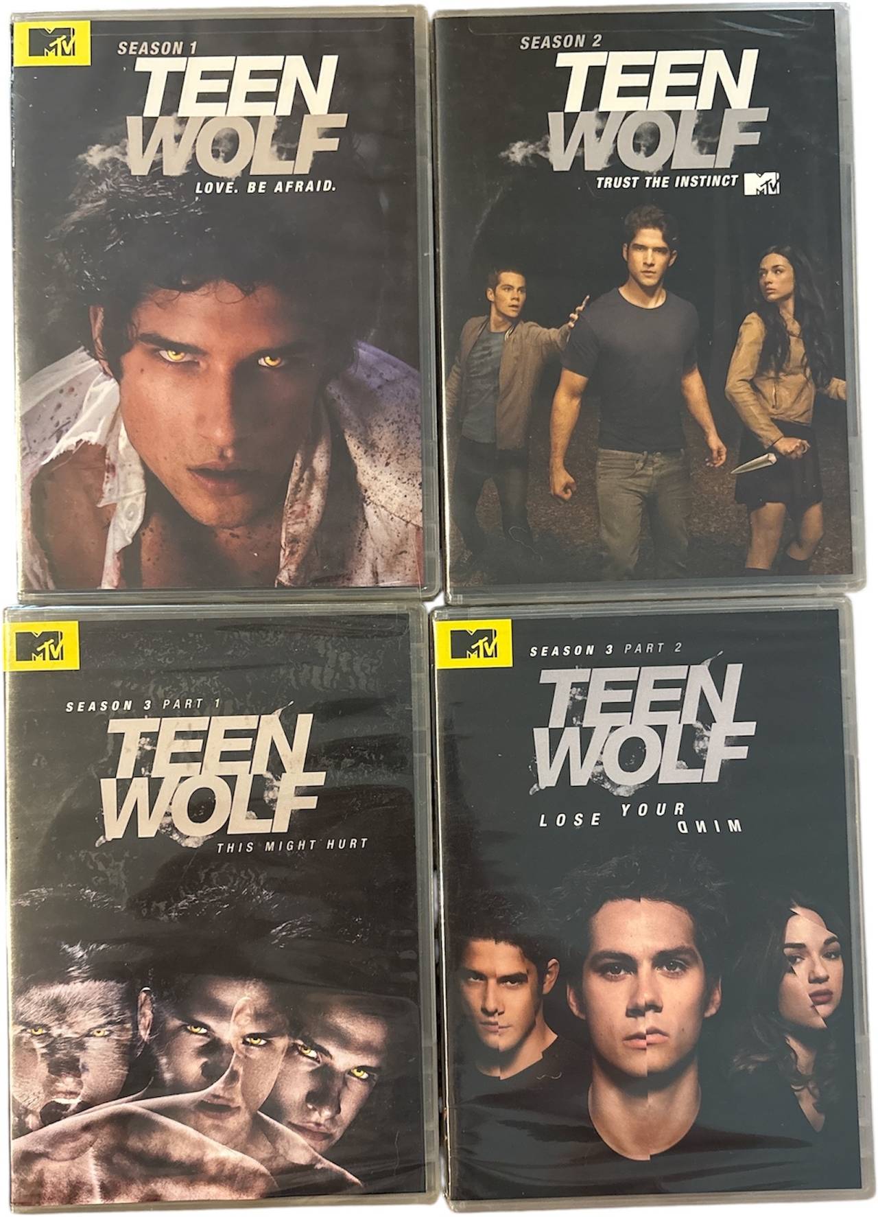 Teen Wolf: Seasons 1, 2, and 3 (Part 1 & 2) DVD Bundle