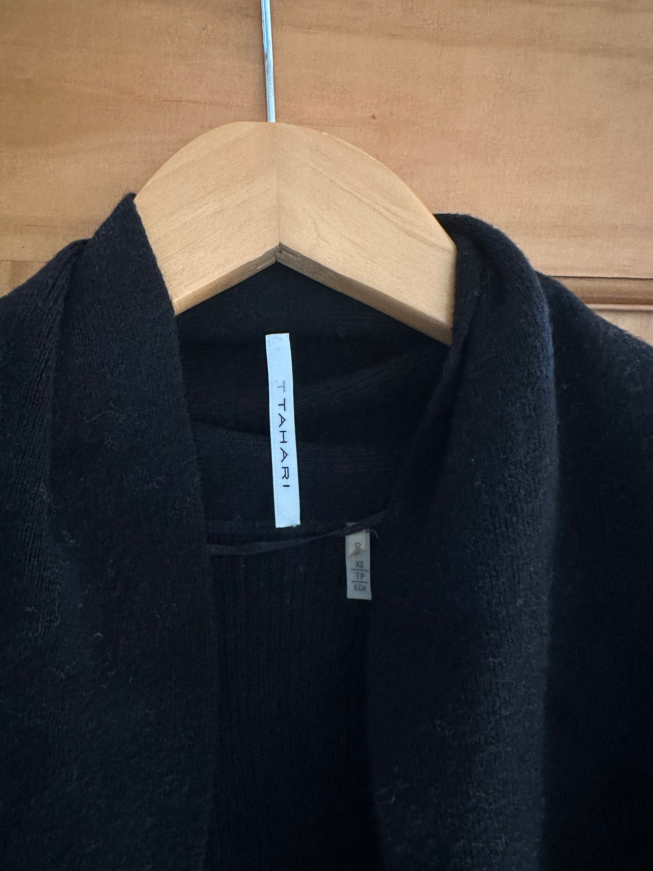 Tahari Women's Black Cardigan