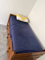 Solid Timber Single Bed with Six Storage Drawers - Image 2