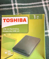 Toshiba Canvio Basics 1TB Portable External Hard Drive - Image 1