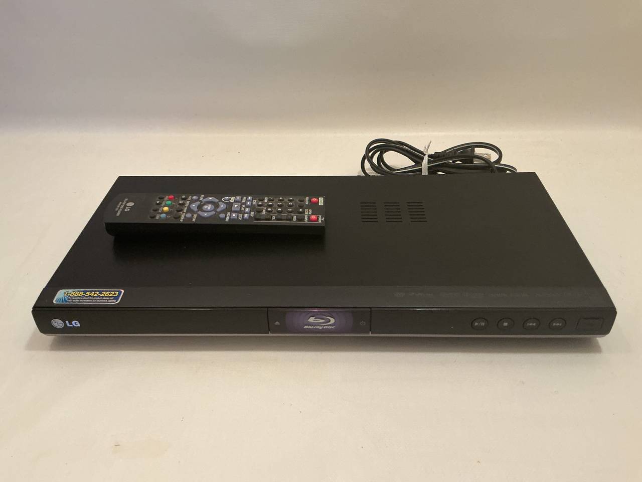 LG Blu-ray Player with Remote
