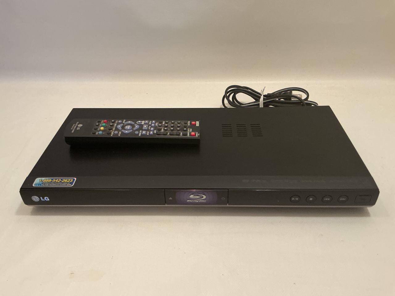 LG Blu-ray Player with Remote