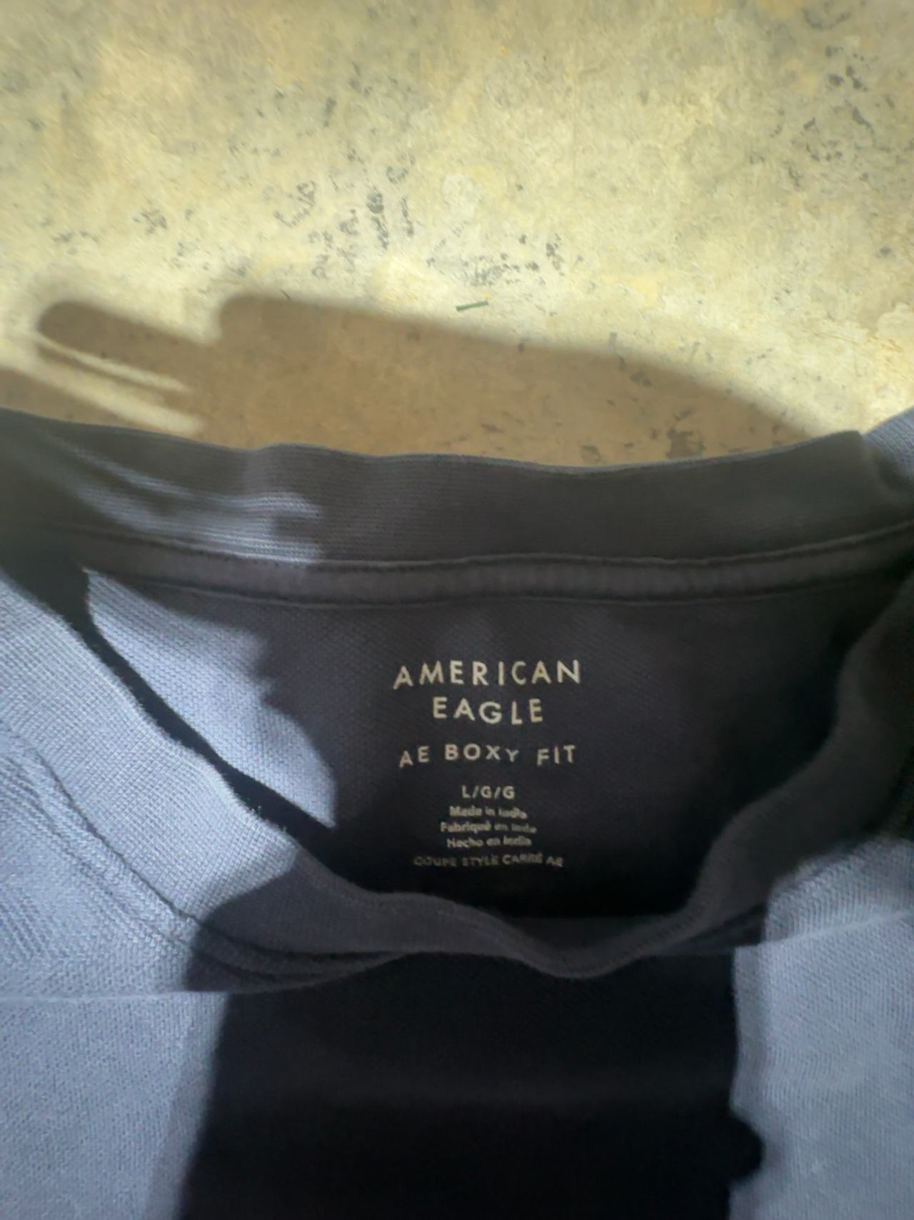 American Eagle Boxy Fit Dark Navy
