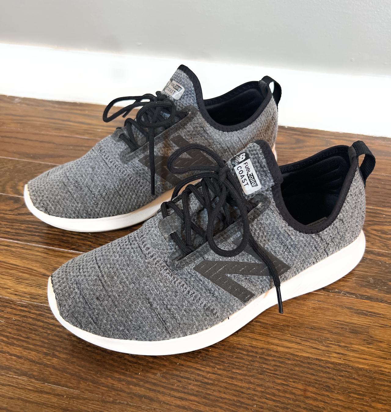 Size 8 WIDE | New Balance Women’s FuelCore Coast V4 Grey Athletic Shoes 8W