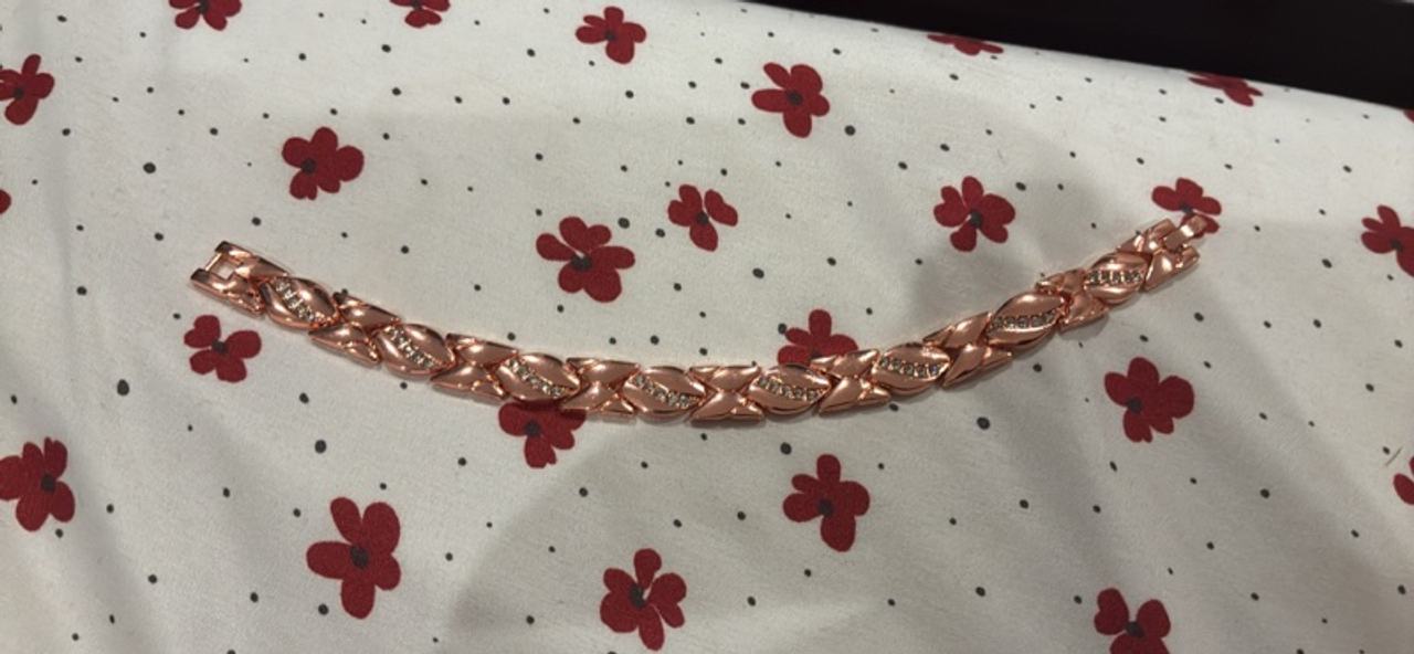Frostnyc 14K Rose Gold Byzantine Bracelet
