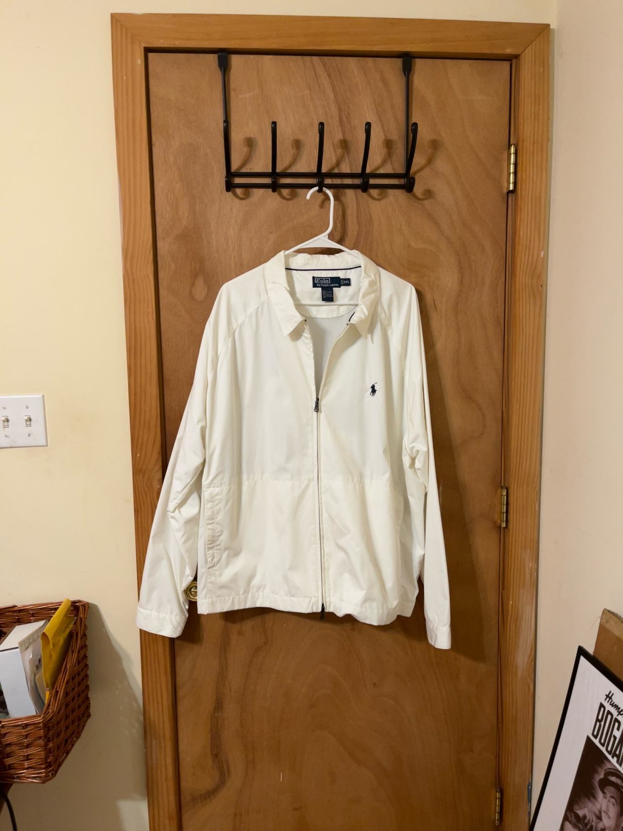 Ralph Lauren Vintage Yellow Pullover Rain Jacket