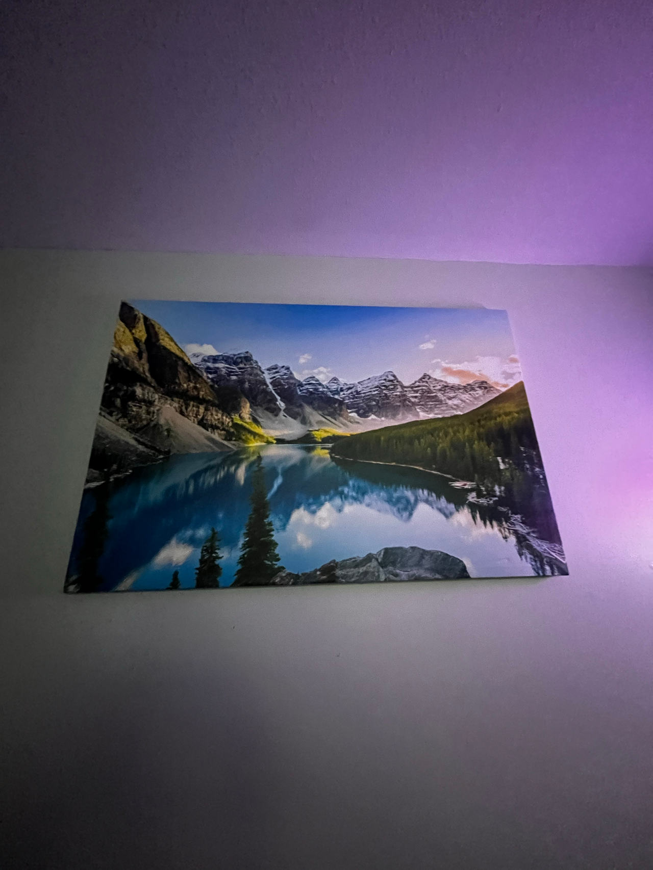 Moraine Lake Canvas Wall Art