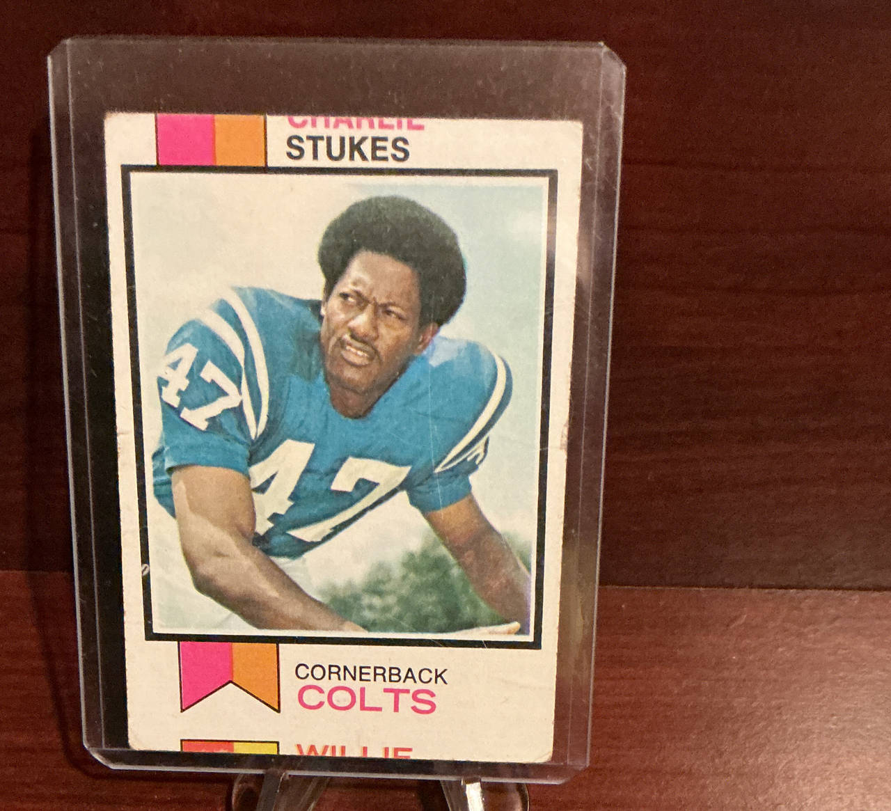1972 Topps Charlie Stukes #114
