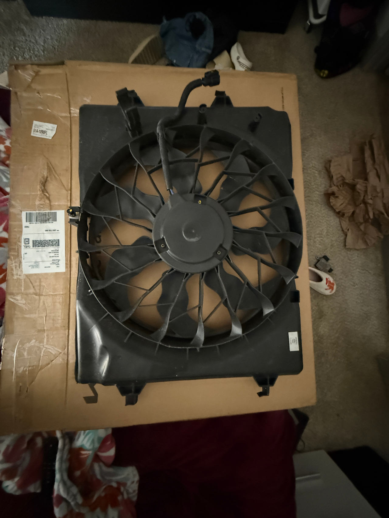 Radiator Cooling Fan Assembly