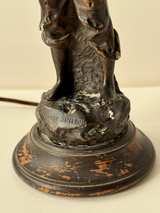 Antique Sculpture Lamp - Image 5
