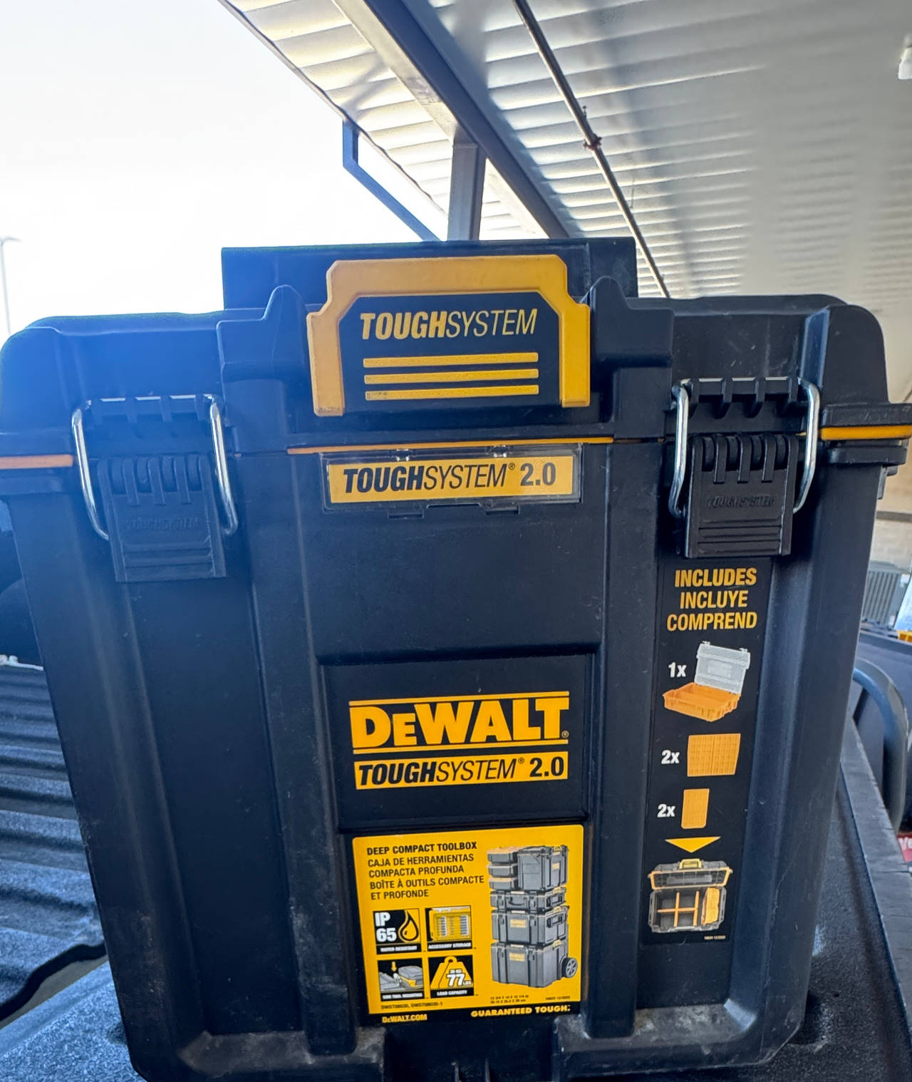 DeWALT ToughSystem 2.0 Deep Compact Toolbox DWST08120