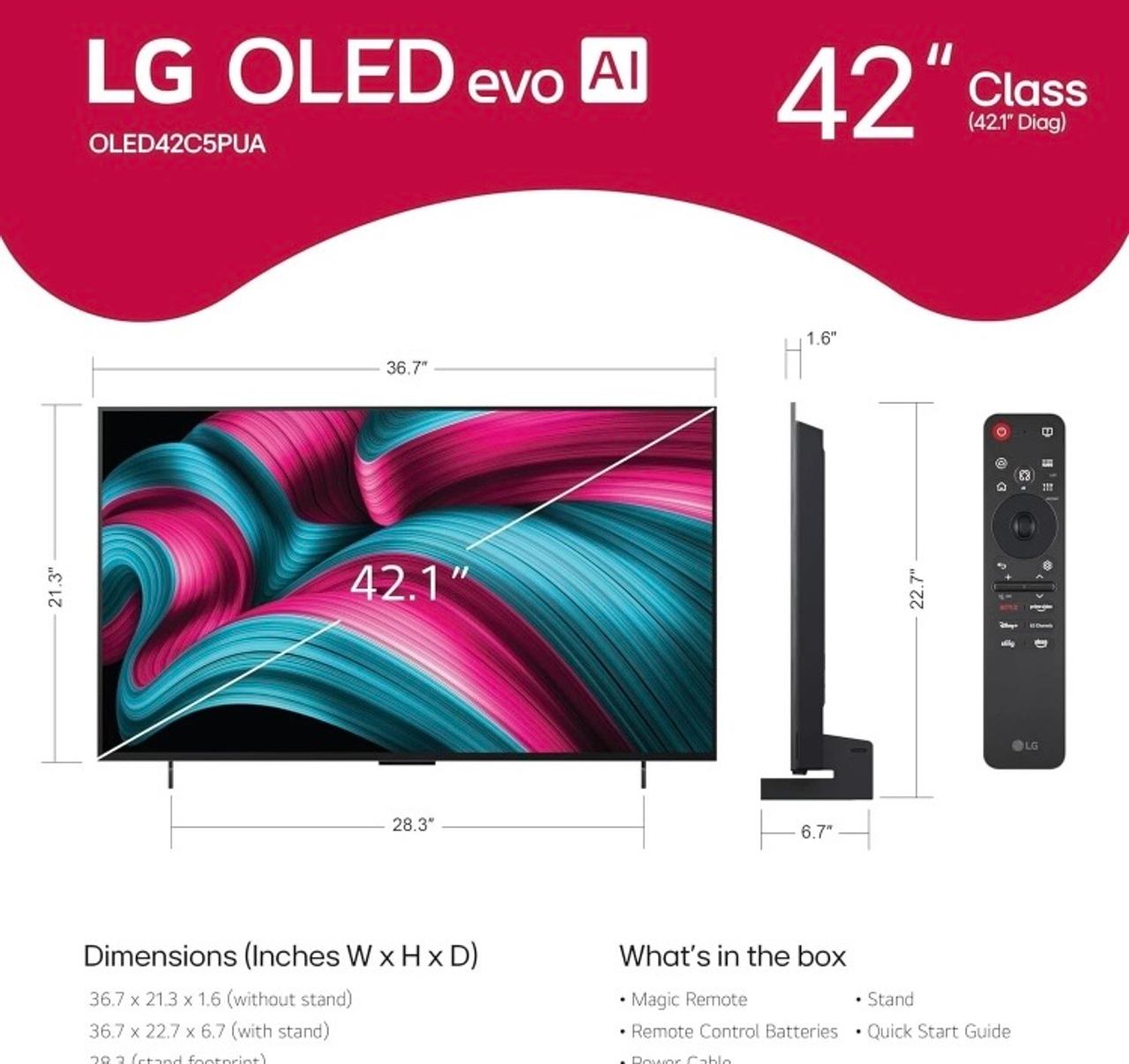 LG C4 OLED evo AI TV