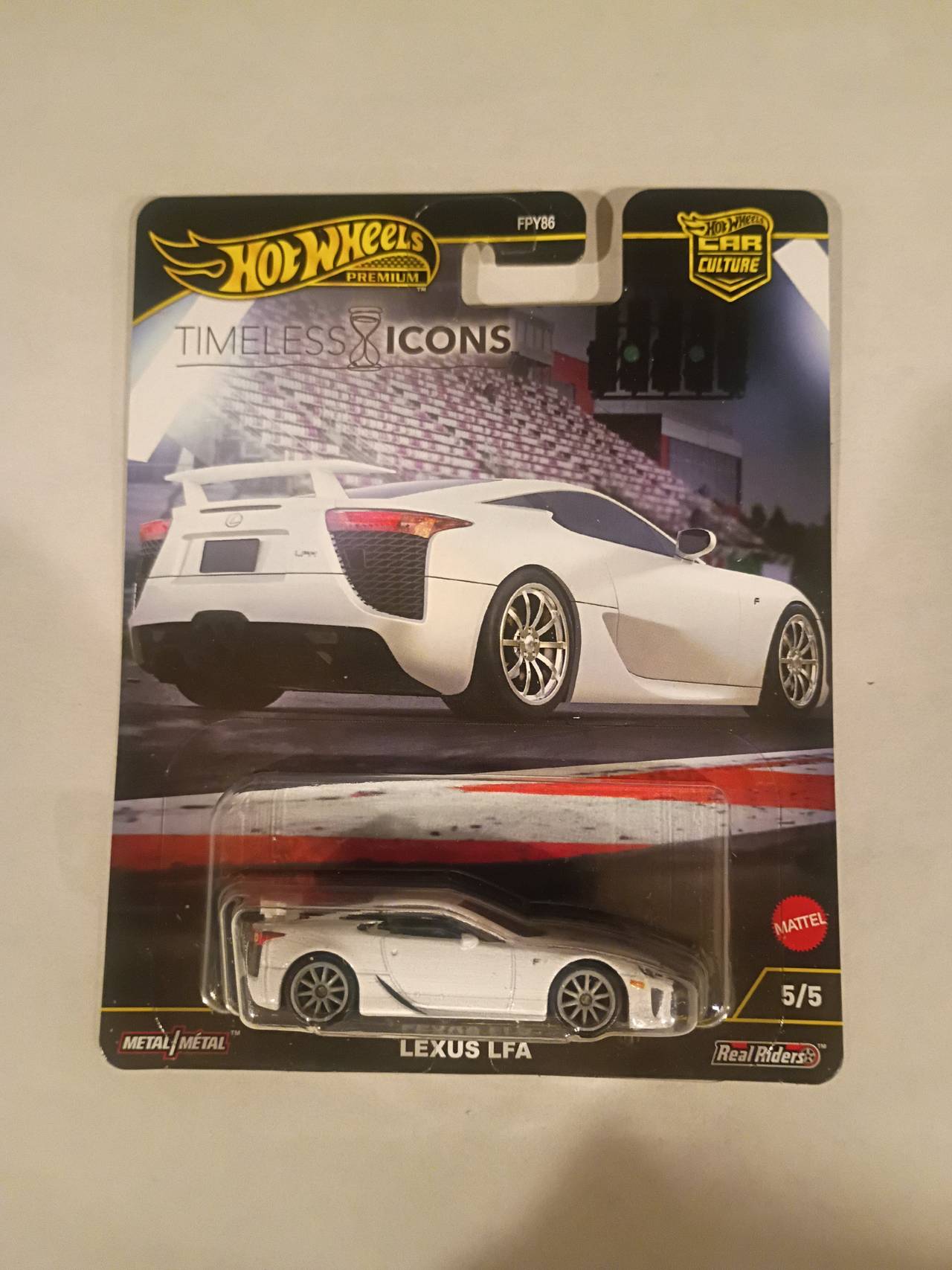 Hot Wheels Premium Car Culture Timeless Icons Lexus LFA