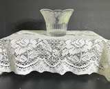 Mikasa Rosella Frosted Rose Crystal Vase - Image 2
