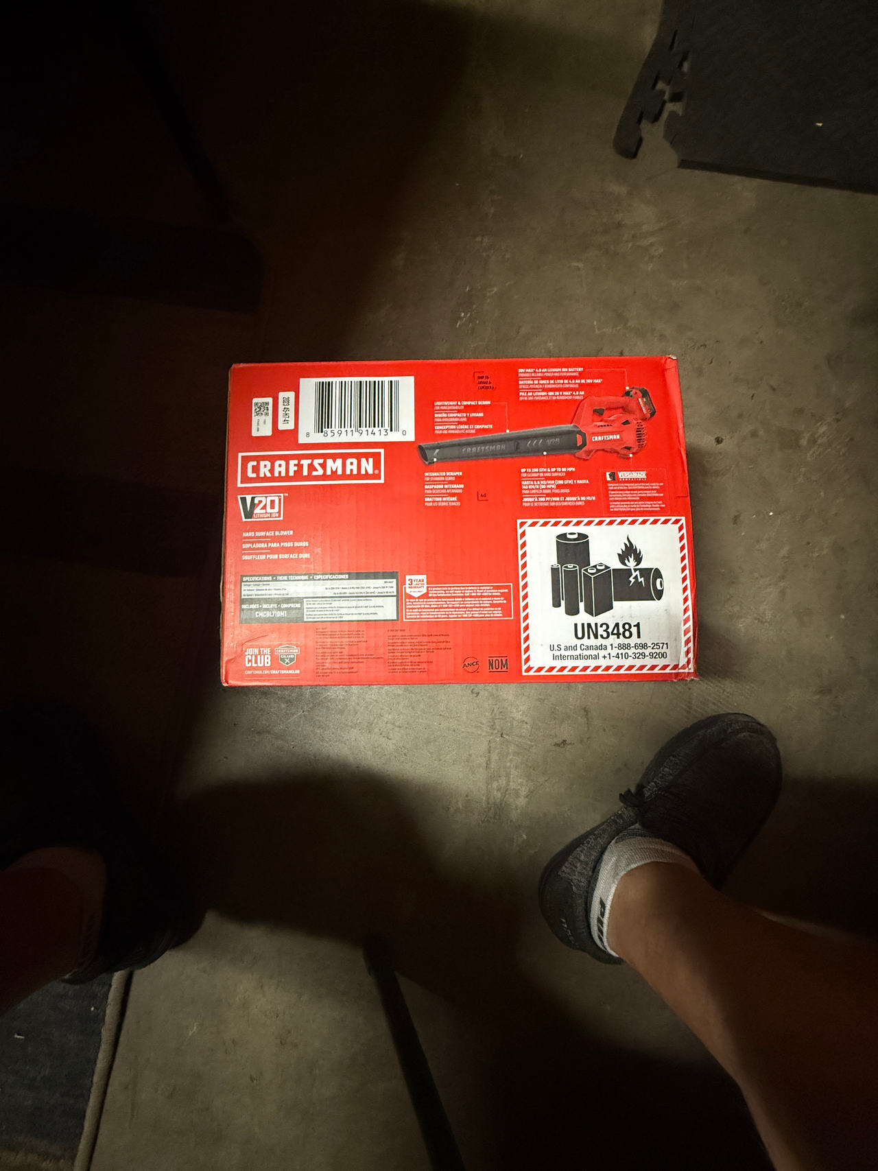 Craftsman V20 Cordless Axial Blower