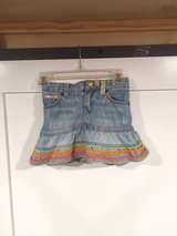 The Children's Place Girls Denim Rickrack Ruffle Skirt - Image 2