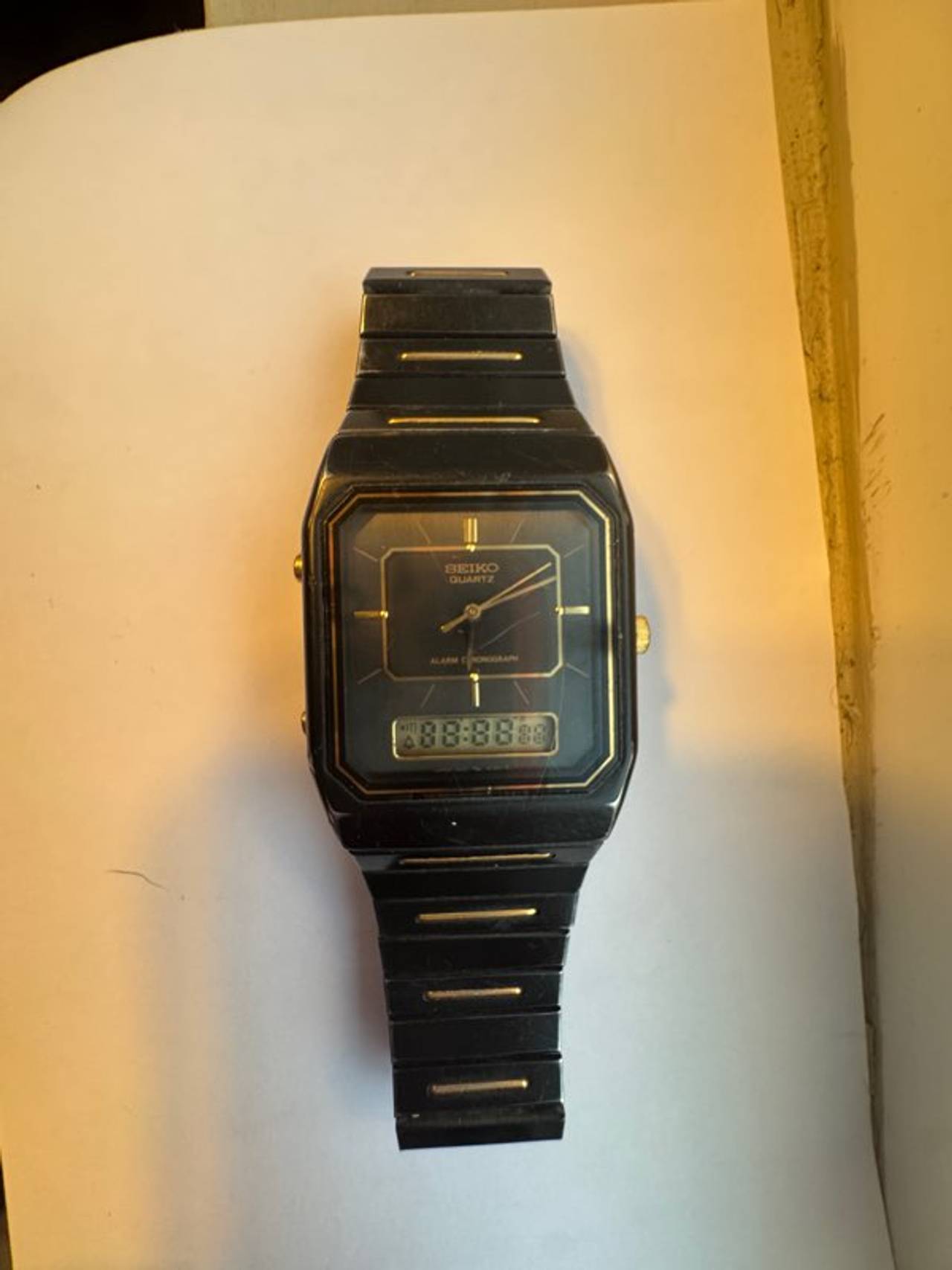 Seiko Quartz Alarm Chronograph