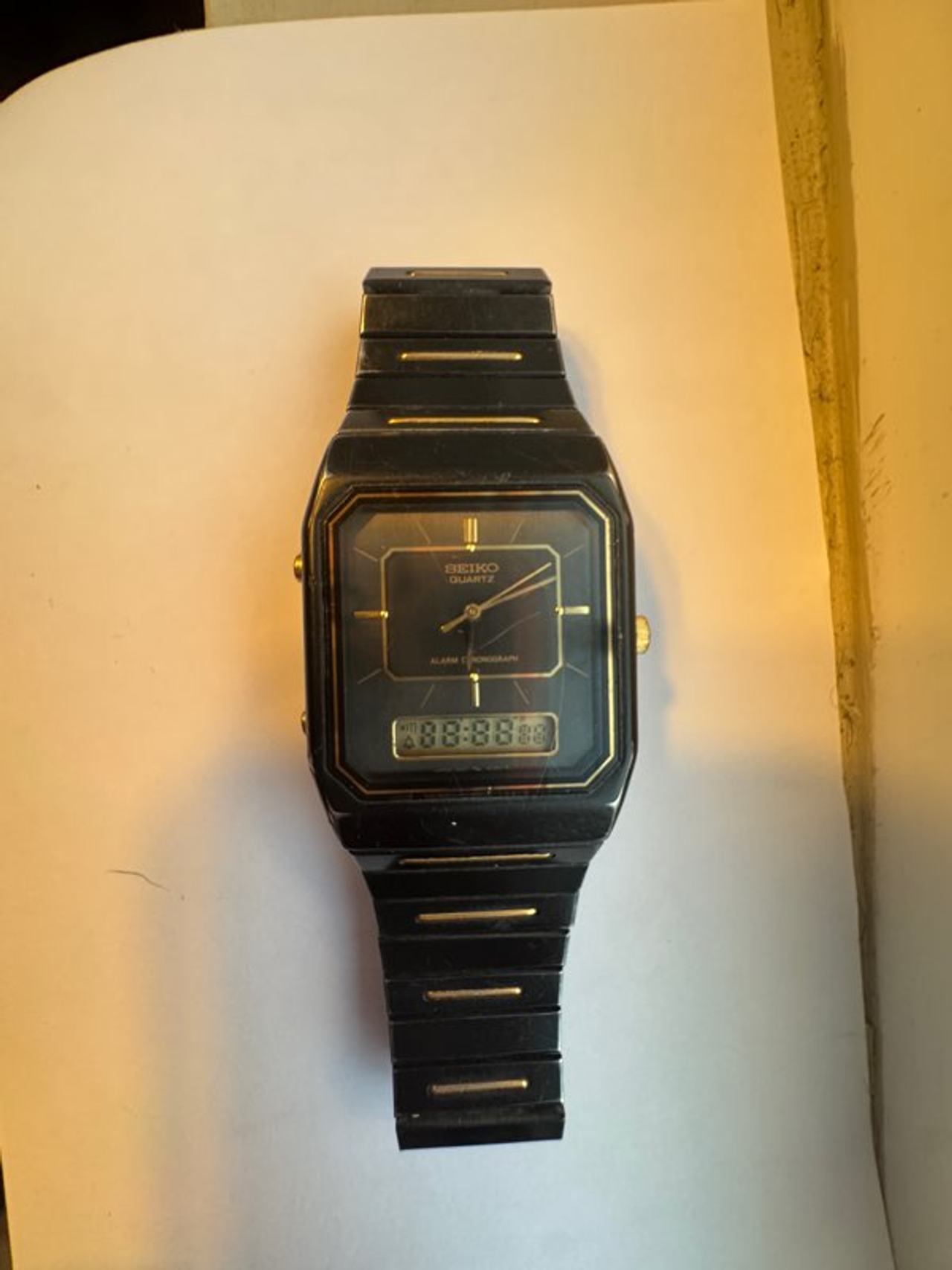Seiko Quartz Alarm Chronograph