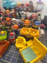 Fisher-Price Little People Figures and Vehicles Lot.  42pcs. - Image 4