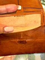 Vintage Moroccan Women’s Brown Leather Long Wallet - Image 2