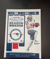 2019 Panini Contenders Julian Edelman Season Ticket #11 - Image 1