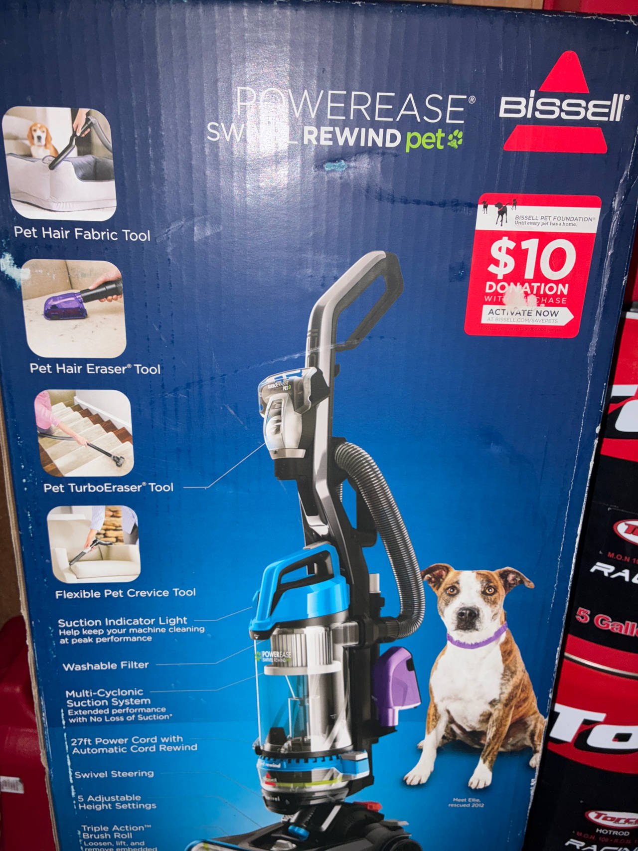 Bissell PowerEase Swivel Rewind Pet