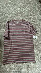 NWT Volcom Men's Striped Pocket T-Shirt Medium - Image 2