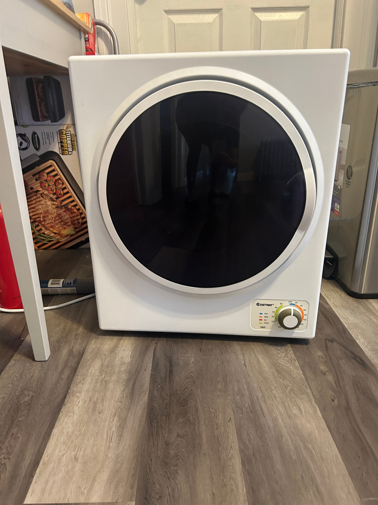 COSTWAY Electric Compact Laundry Dryer