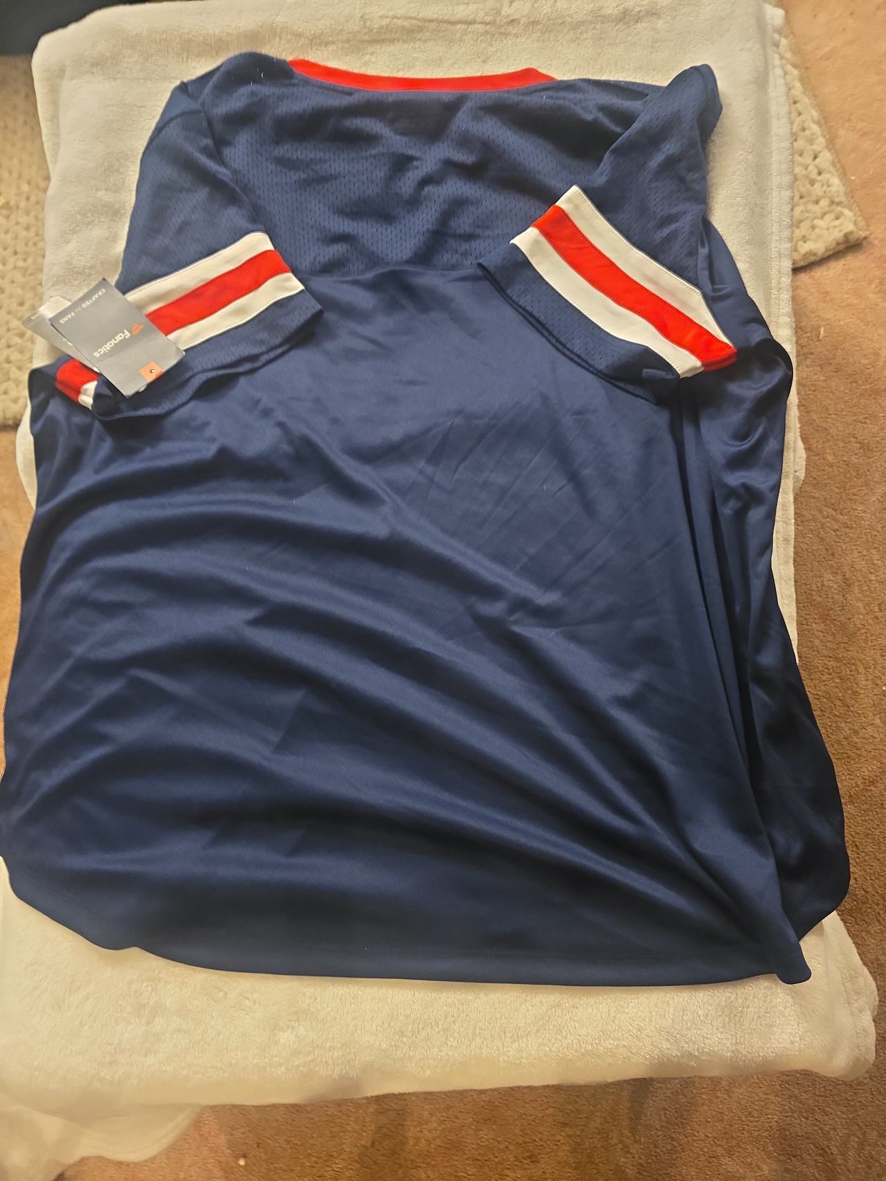 Fanatics New England Patriots Women's Lace-Up Jersey T-Shirt
