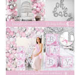 Little Snowflake Baby Shower Decorations Party Supplies, Pink Baby Shower Decor - Image 7