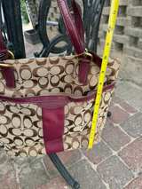 Coach Signature Stripe Tote Bag - Image 6