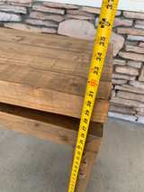 Rustic Reclaimed Wood Console Table - Image 3