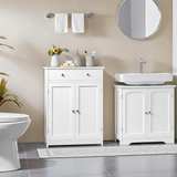 Yaheetech Bathroom Floor Cabinet Storage Organizer - Image 1