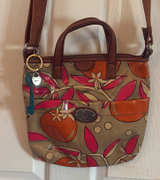 Fossil Key-Per Coated Canvas Crossbody Bag - Image 1