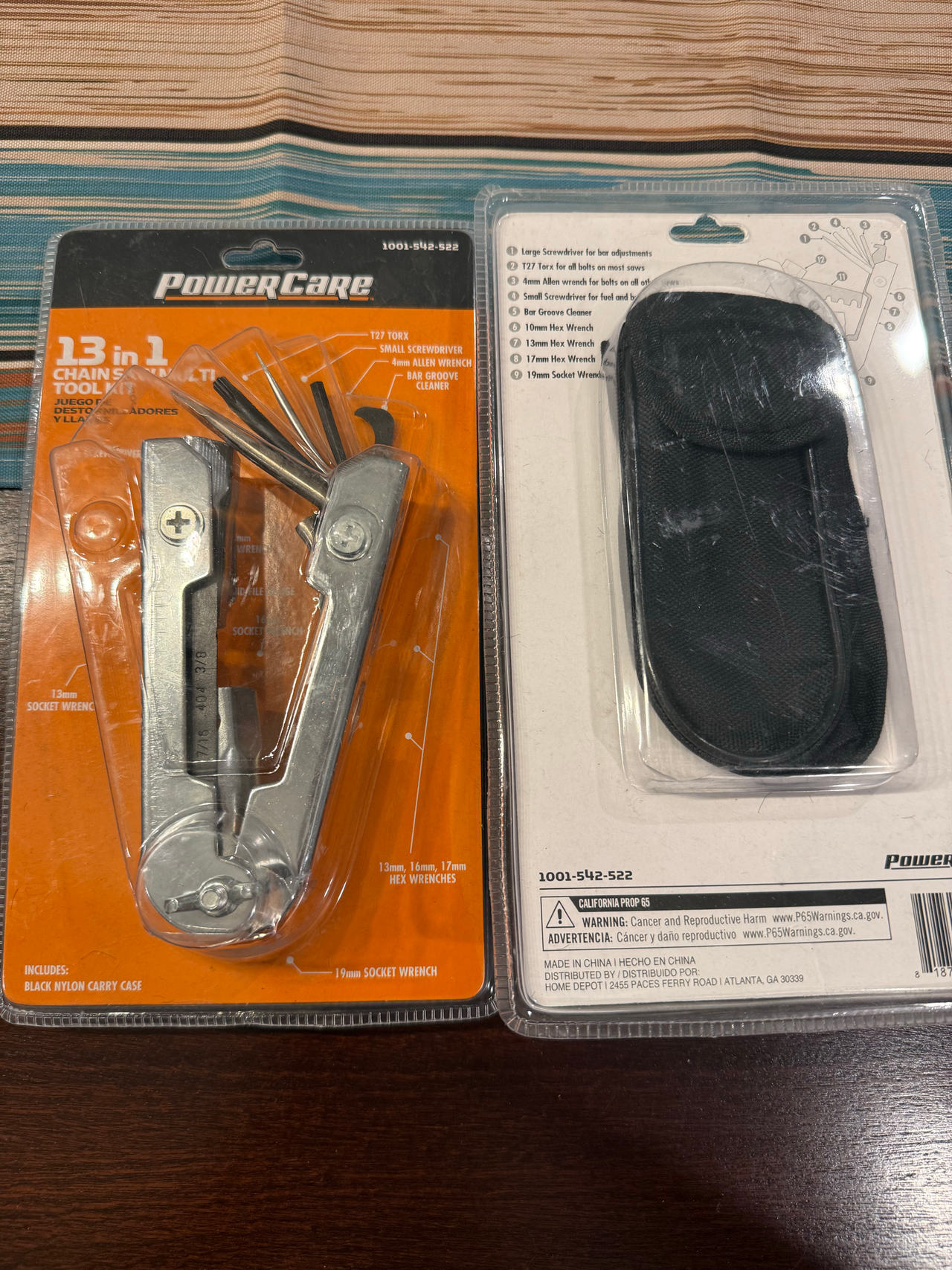 PowerCare 13-in-1 Chainsaw Multi-Tool Kit