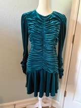 ML Monique Lhuillier Vintage Ruched Velvet Mini Dress - Image 6