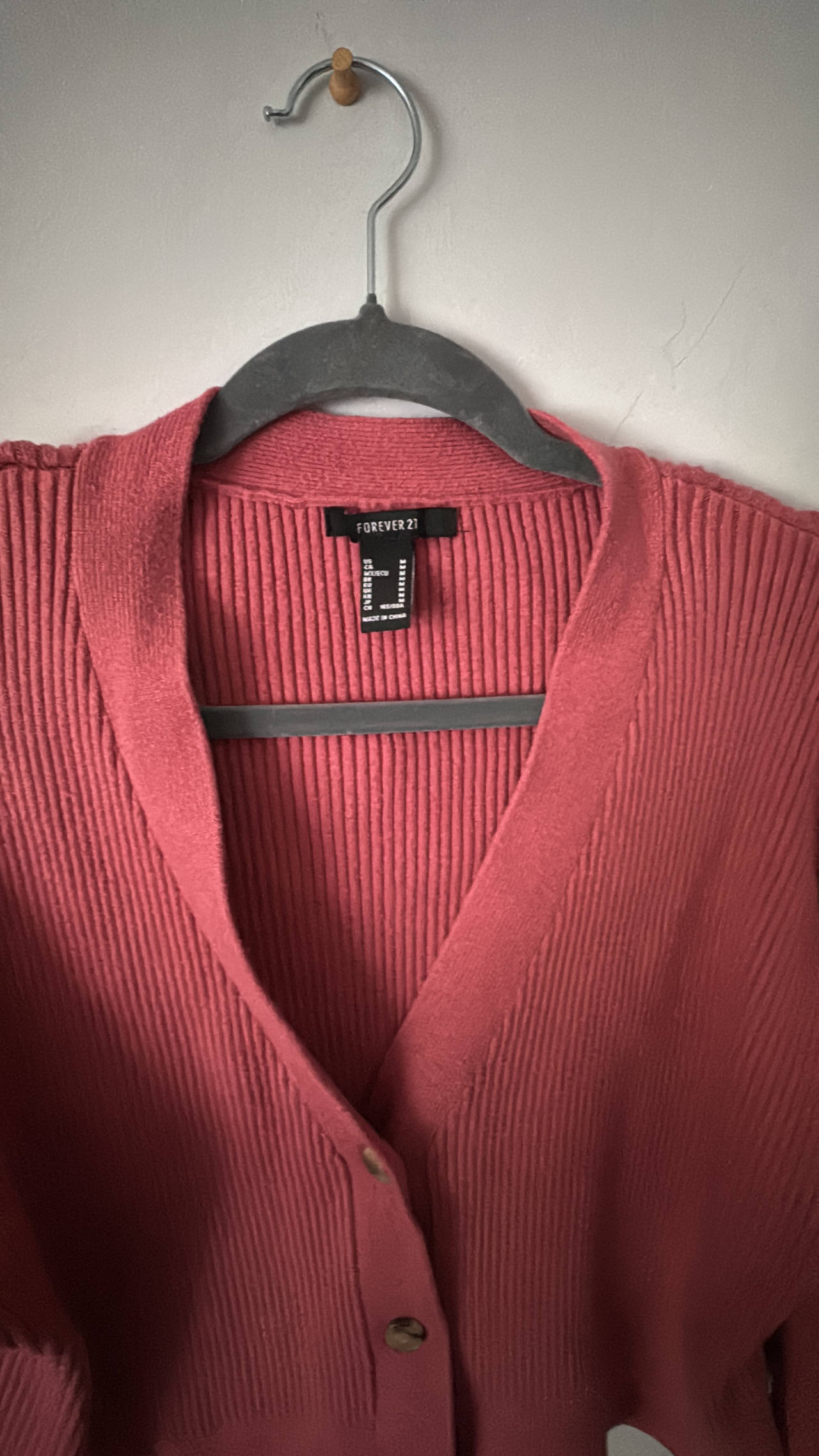Forever 21 Ribbed Cardigan