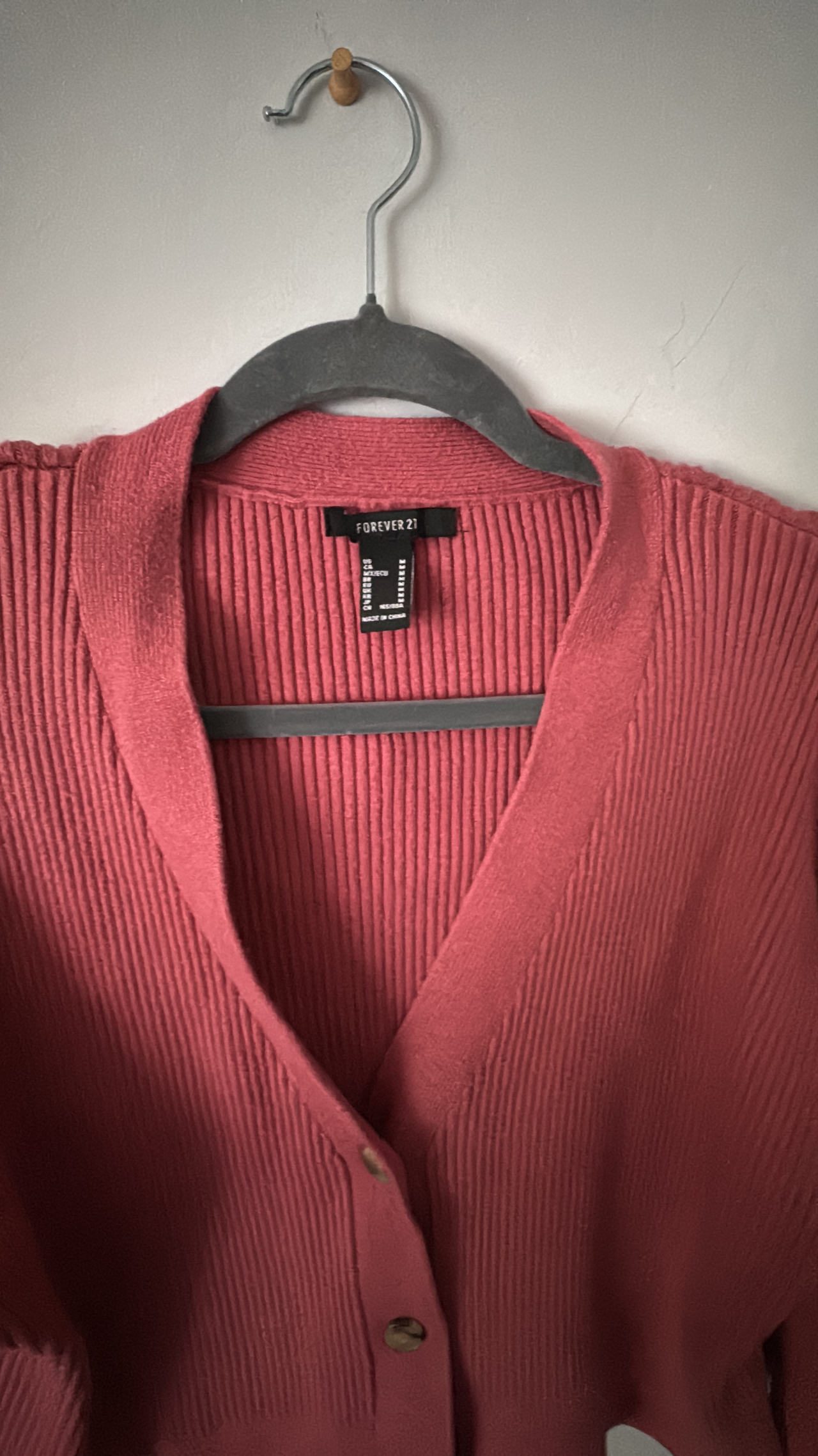 Forever 21 Ribbed Cardigan