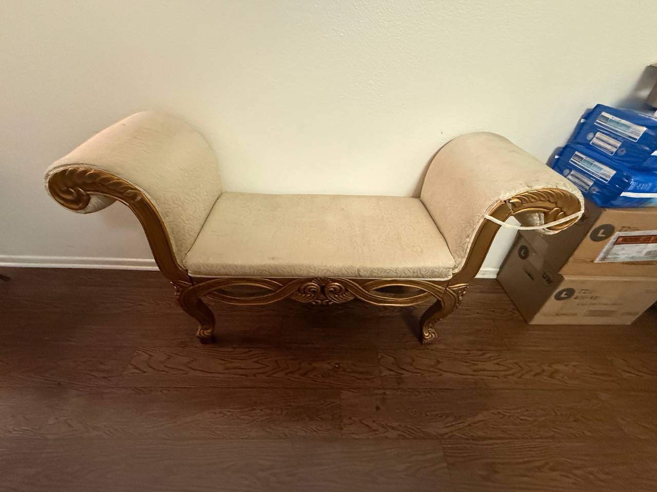 Upholstered Vanity Bench