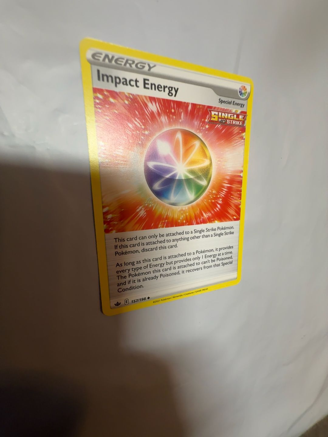 Pokemon TCG Impact Energy 157/198 Reverse Holo – Chilling Reign
