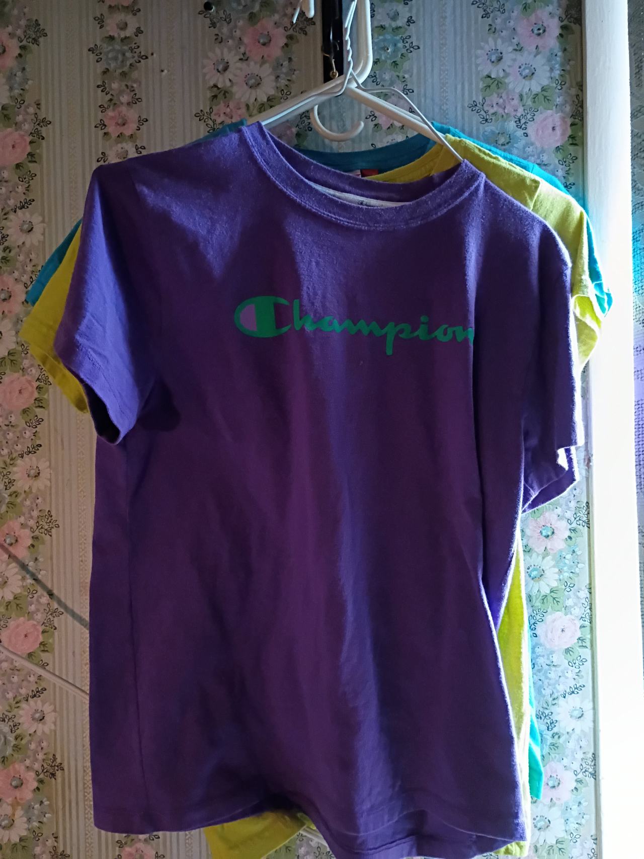 Champion Purple Graphic T-Shirt