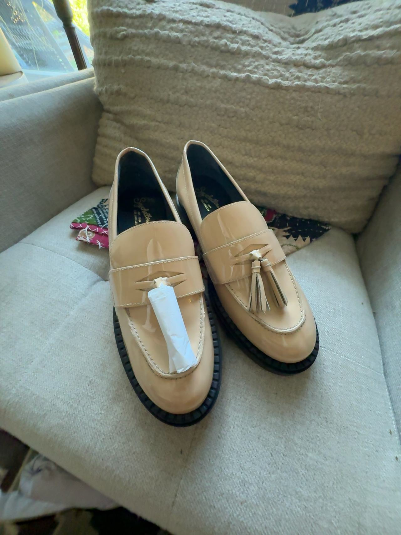 Seychelles Tan Tassel Loafers