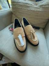 Seychelles Tan Tassel Loafers - Image 1