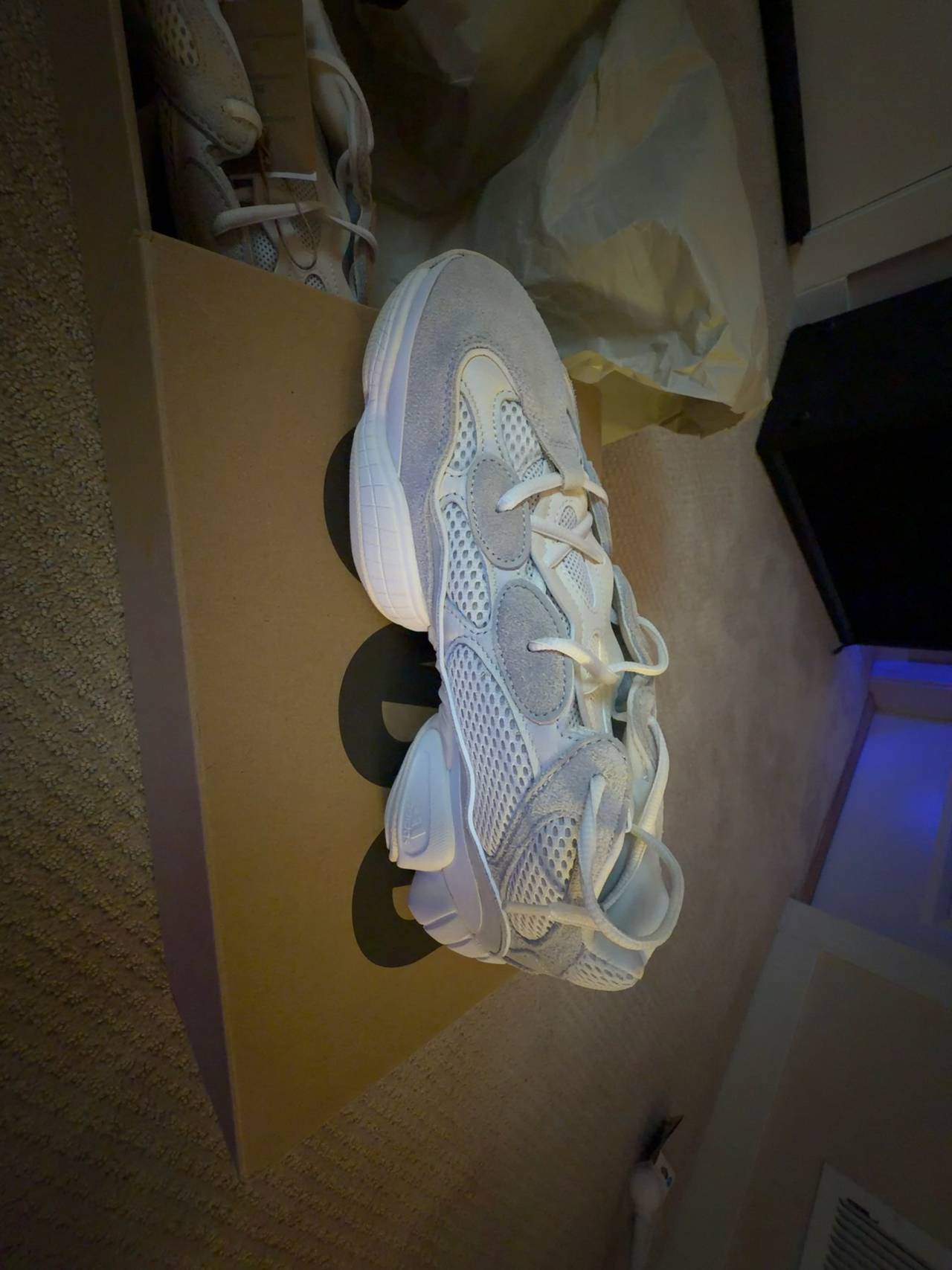 Adidas Yeezy 500 Bone White