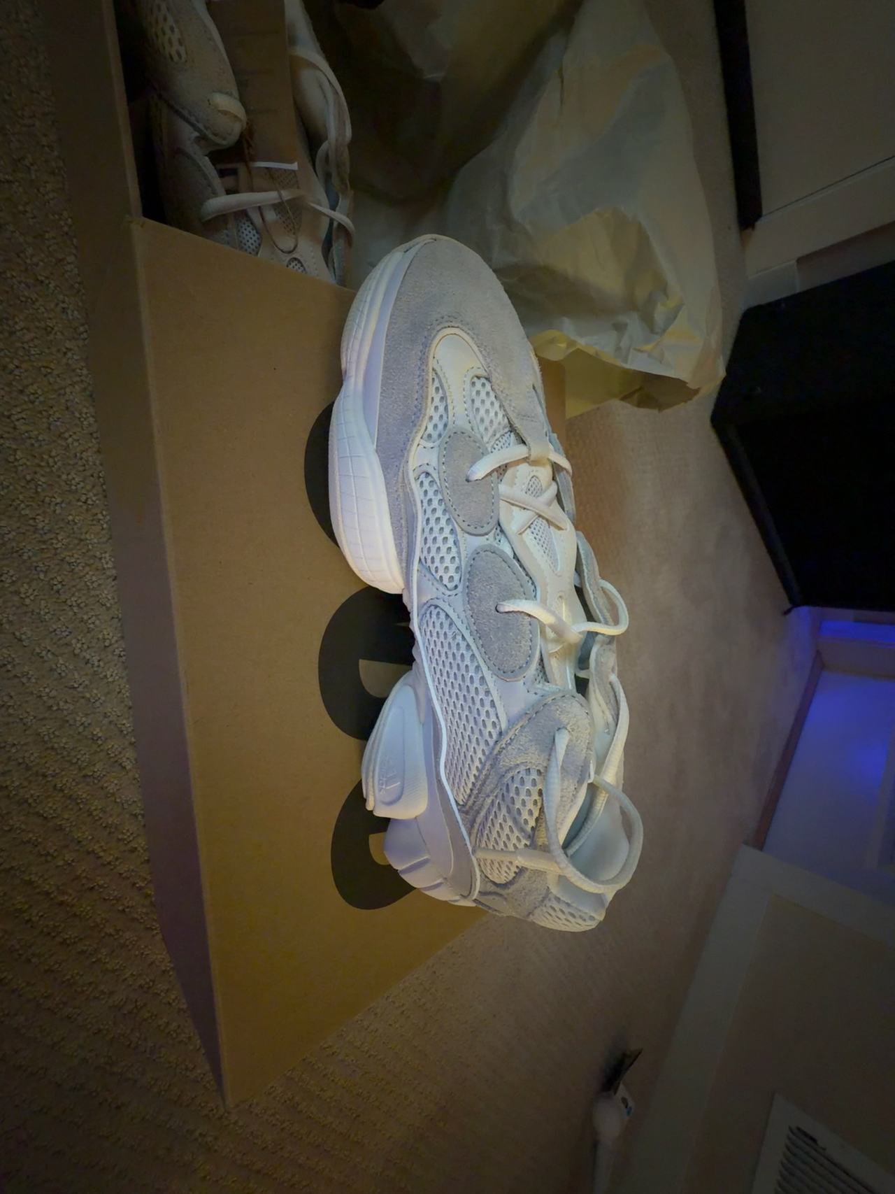 Adidas Yeezy 500 Bone White