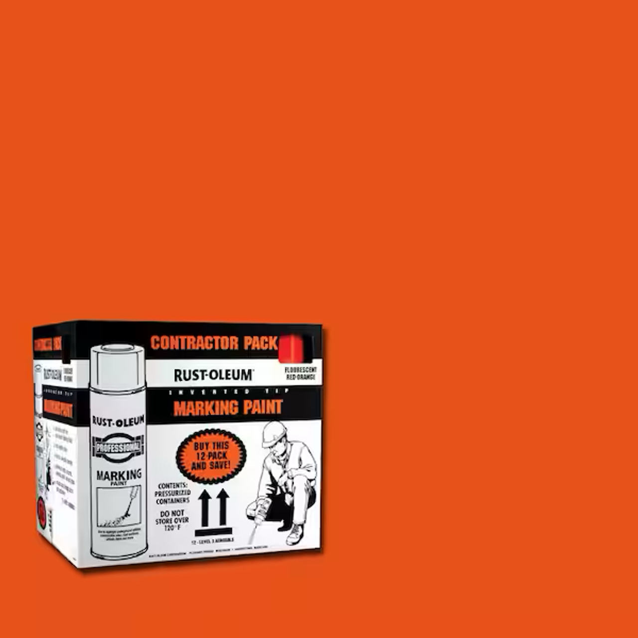 Rust-Oleum Professional Inverted Marking Paint 12-Pack