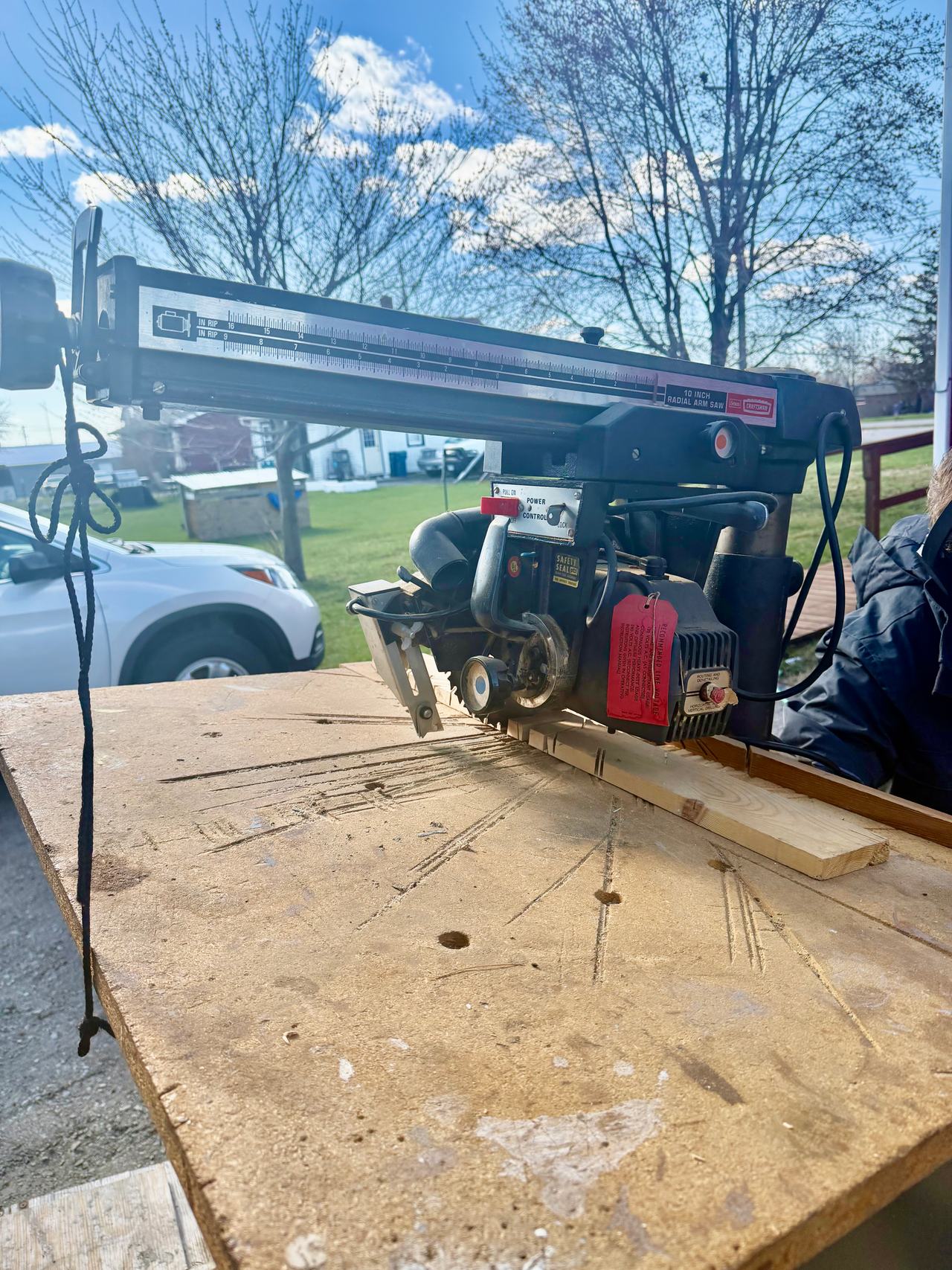Craftsman 10" Radial Arm Saw